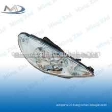 Head light crystal for Peugeot 206 R087276 L087275